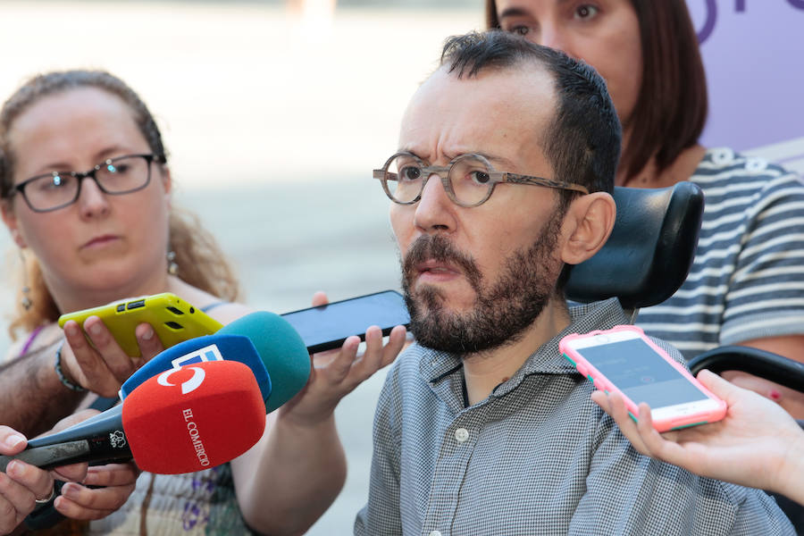 Fotos Pablo Echenique En Gij N El Comercio Diario De Asturias